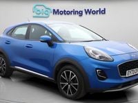 Used Ford Puma Titanium 125 HP (91 kW) 2023 Blue SUV