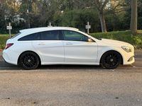 Used Mercedes CLA200 AMG line 2017 White Estate