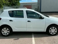 Used Dacia Sandero Ambiance 90 HP (66 kW) 2017 White Hatchback