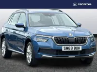 Used Skoda Kamiq SE 115 HP (84 kW) 2020 Blue SUV