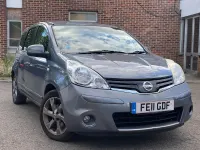 Used Nissan Note N-TEC 110 HP (80 kW) 2011 Grey Hatchback