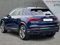 Used Audi Q3 Black Edition 150 HP (110 kW) 2022 Blue SUV