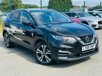 Used Nissan Qashqai N-Connecta 2019 Black SUV