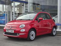 Używany Fiat 500 Lounge 69 KM (50 kW) 2017 Czerwony Hatchback