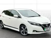 Used Nissan Leaf N-Connecta 110 kW (150 HP) 2021 White Hatchback