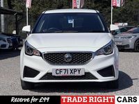 Used MG MG3 Excite 106 HP (77 kW) 2022 White Hatchback
