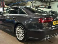 Used Audi A6 S-Line 190 HP (139 kW) 2015 Grey Sedan