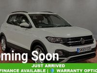 Used VW T-Cross SE 95 HP (69 kW) 2019 White SUV