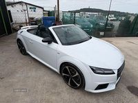 Used Audi TT Black Edition 2017 White Cabriolet