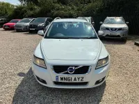 Used Volvo V50 SE Lux 136 HP (100 kW) 2011 White Estate