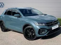 Used VW T-Roc R-line 150 HP (110 kW) 2024 Blue SUV