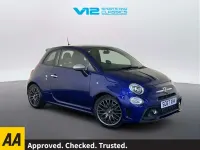 Used Abarth 595 Turismo 165 HP (121 kW) 2017 Blue Hatchback