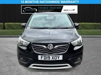 Used Vauxhall Crossland X S 110 HP (80 kW) 2019 Black SUV