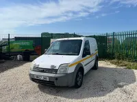 Used Ford Transit Connect 75 HP (55 kW) 2007 White MPV