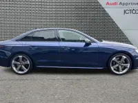 Used Audi A4 Black Edition 341 HP (250 kW) 2020 Blue Sedan