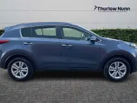 Usado Kia Sportage 130 HP (95 kW) 2018 Azul SUV