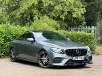 Used Mercedes E220 AMG line 194 HP (142 kW) 2017 Grey Coupe