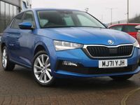 Used Skoda Scala SE L 108 HP (79 kW) 2021 Blue Hatchback