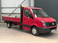 Used VW Crafter 109 HP (80 kW) 2017 Red Van