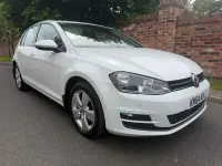 Used VW Golf VII Match 122 HP (89 kW) 2014 White Hatchback