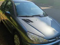 Used Peugeot 206 75 HP (55 kW) 2007 Grey Hatchback