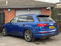 Used Audi SQ7 Advanced 435 HP (319 kW) 2017 Blue SUV