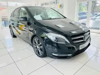 Used Mercedes B200 2014 Black Hatchback