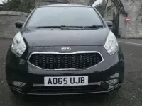 Used Kia Venga 123 HP (90 kW) 2015 Black Hatchback