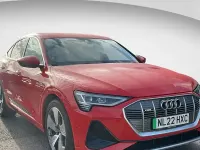 Used Audi e-tron Sportback S-Line 300 kW (408 HP) 2022 Red SUV