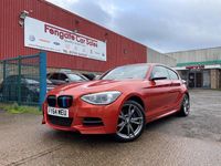 Used BMW M135 Comfort Edition 2014 Orange Hatchback