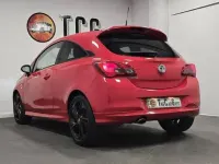 Used Vauxhall Corsa Edition 90 HP (66 kW) 2015 Red Hatchback