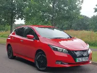 Used Nissan Leaf N-Connecta 159 kW (217 HP) 2022 Red Hatchback
