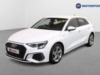 Used Audi A3 e-tron S-Line 2023 White Hatchback