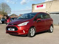 Used Ford B-MAX Titanium X 95 HP (69 kW) 2015 Red MPV