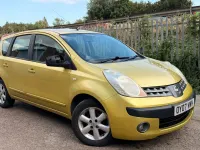 Used Nissan Note SE 2007 Yellow Hatchback