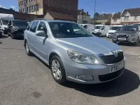 Used Skoda Octavia Elegance 105 HP (77 kW) 2010 Blue Estate