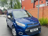 Used Ford Transit Connect Limited 120 HP (88 kW) 2016 Blue MPV