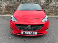 Used Vauxhall Corsa Edition 70 HP (51 kW) 2015 Red Hatchback