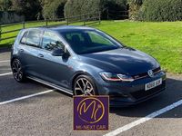 Used VW Golf VII GTI 2018 Blue Hatchback