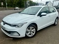 Used VW Golf VII Life 130 HP (95 kW) 2020 White Hatchback