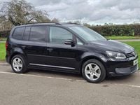 Used VW Touran 140 HP (102 kW) 2014 Black MPV