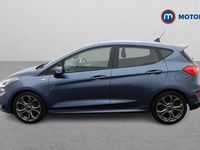Used Ford Fiesta ST-Line 125 HP (91 kW) 2021 Blue Hatchback