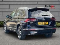 Used VW Tiguan Allspace R-line 150 HP (110 kW) 2021 Black SUV