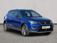 Begagnad Seat Arona XCELLENCE 115 HK (84 kW) 2020 Blå SUV