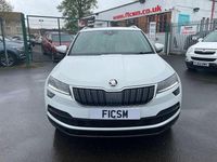 Used Skoda Karoq 150 HP (110 kW) 2018 White SUV