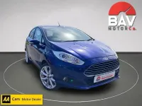 Used Ford Fiesta Titanium X 125 HP (91 kW) 2016 Blue Hatchback
