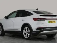 Used Audi Q4 Sportback e-tron S-Line 125 kW (170 HP) 2022 White SUV