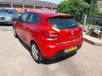 Used Renault Clio Dynamique 90 HP (66 kW) 2014 Red Hatchback