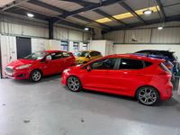 Used Ford Fiesta ST-Line X 100 HP (73 kW) 2019 Red Hatchback