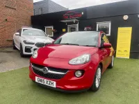 Used Vauxhall Adam Glam 70 HP (51 kW) 2015 Red Hatchback
